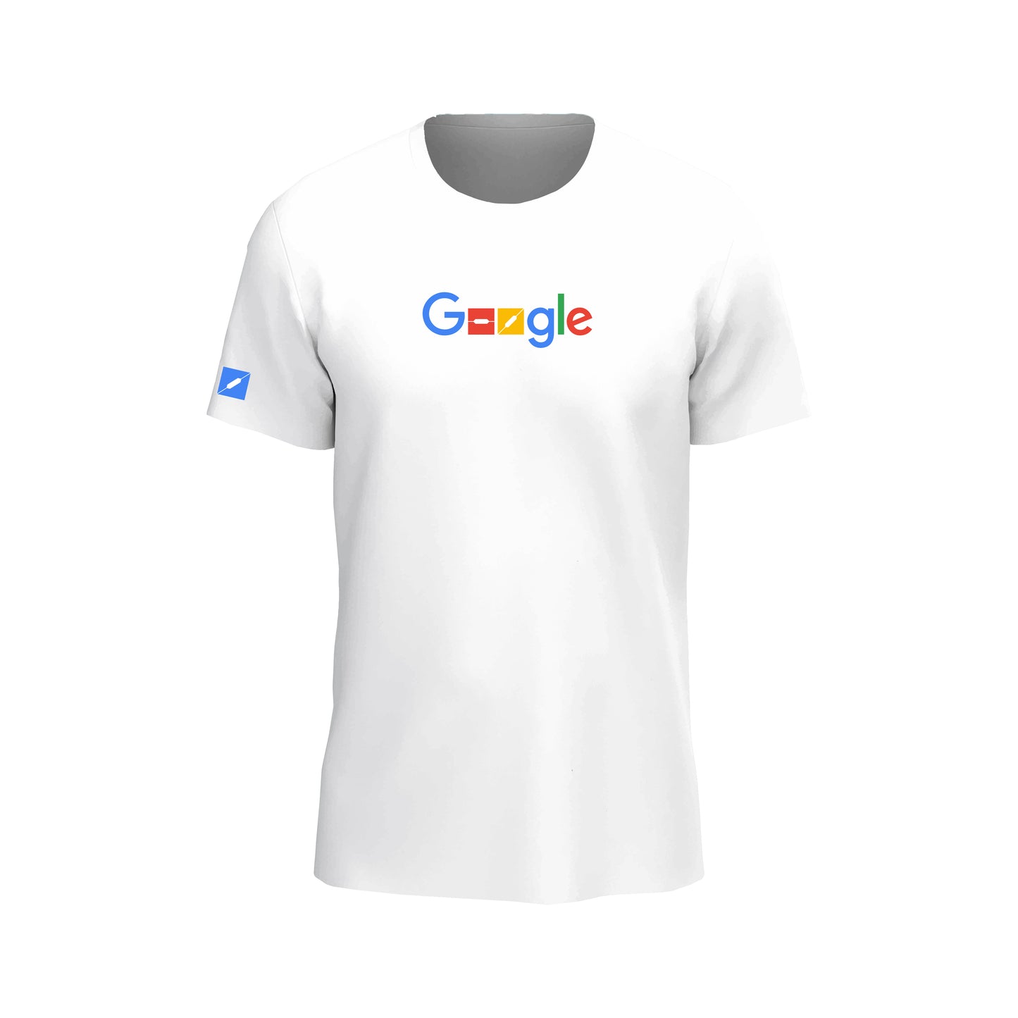 Google - Cyber Force ® T-Shirt by Athletic Forces -  Model 3