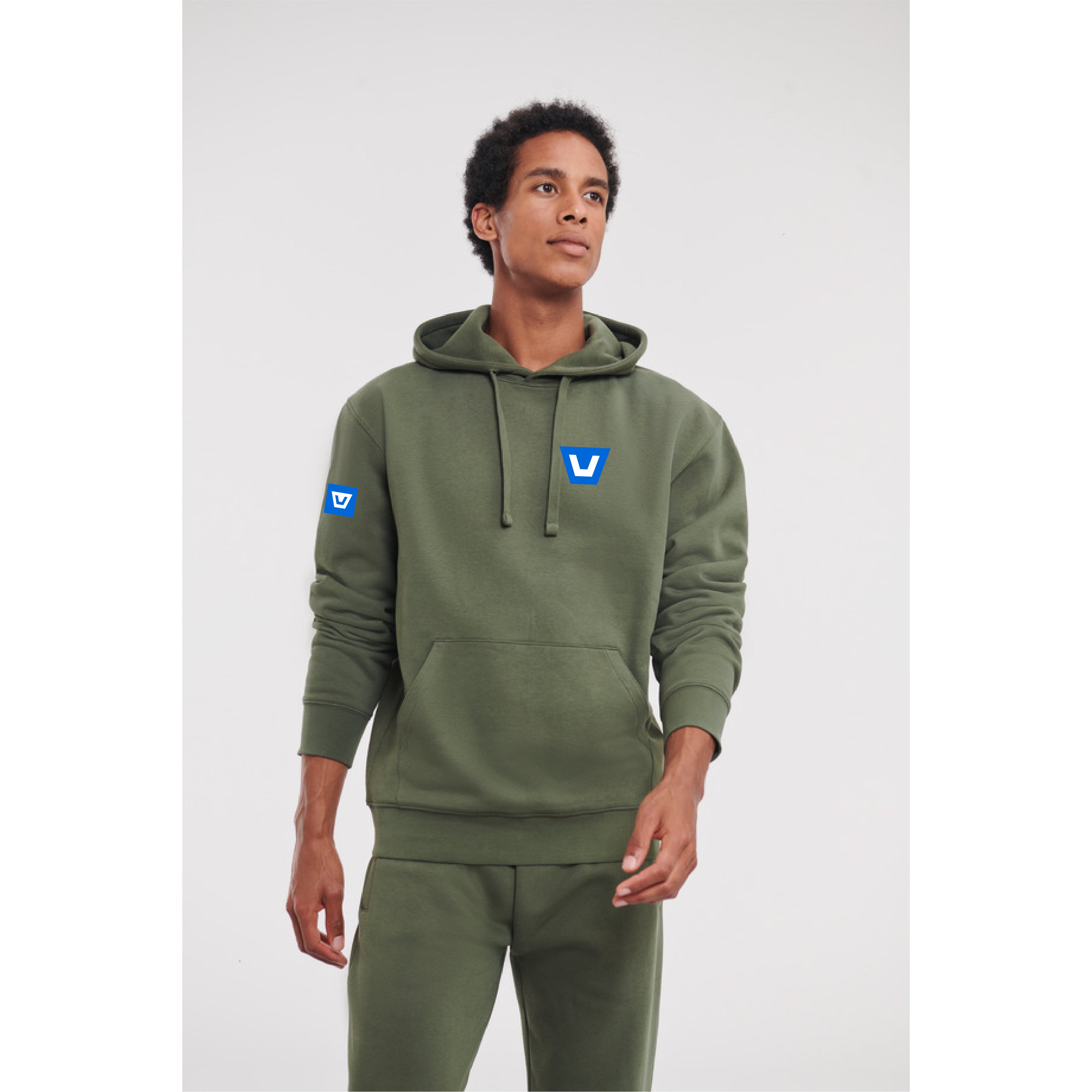 Marine Force Aqua Hoodie