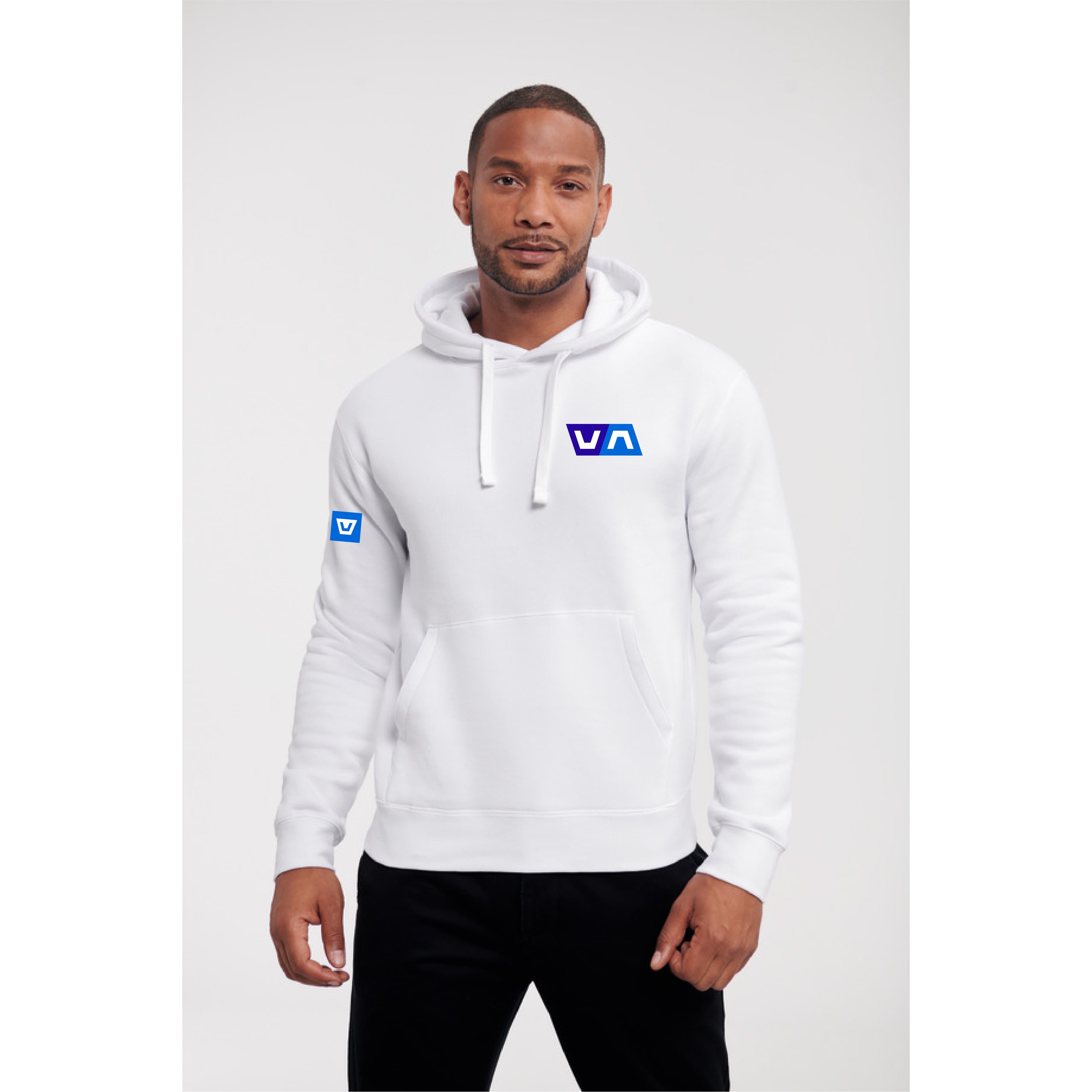 White on sale athletic hoodie