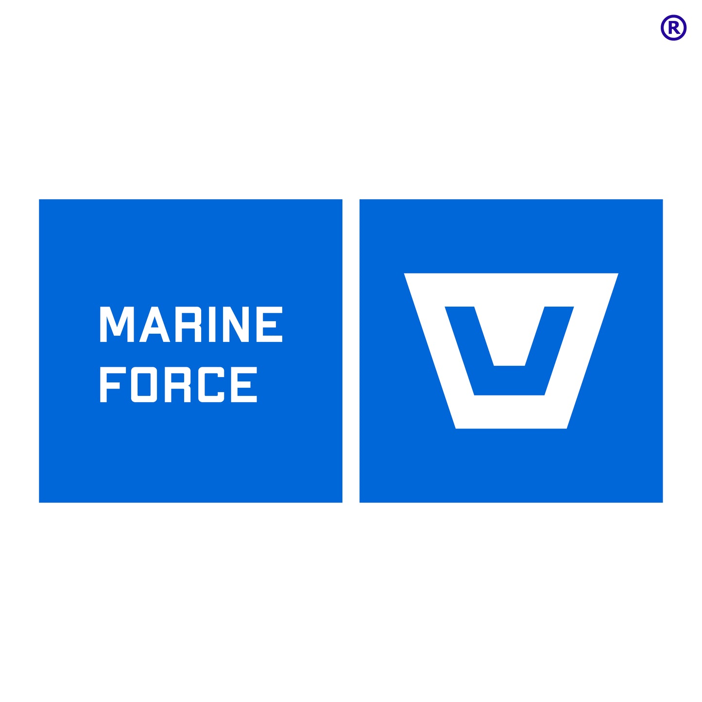 Google - Marine Force ® T-Shirt by Athletic Forces -  Model 2